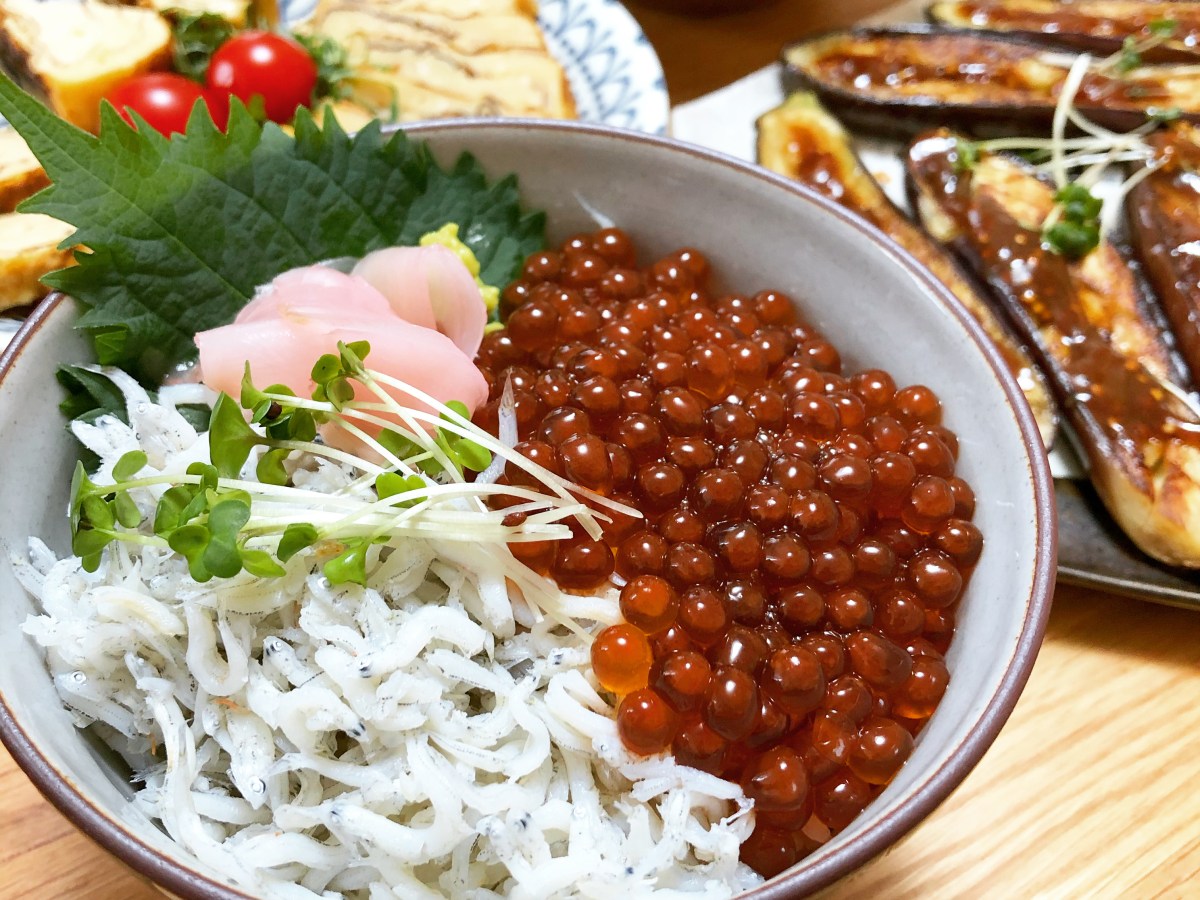 Cooking log 42 : Two-Color Seafood Bowl – First Experience w Whole “Salmon”
